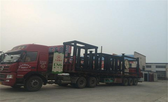 砂石生產(chǎn)線裝車發(fā)往客戶現(xiàn)場(chǎng)